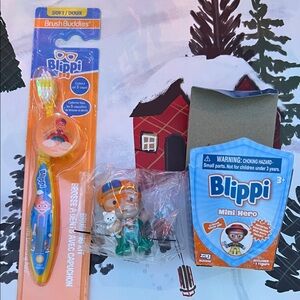 Mini Hero Doll and Toothbrush Set - New in Package